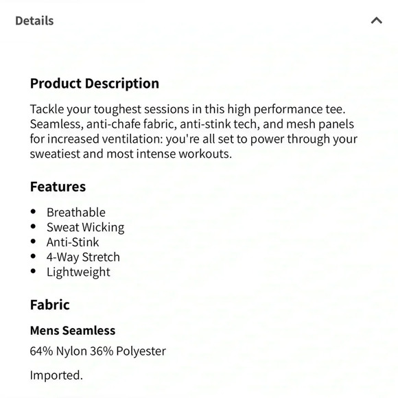 Fabletics The Training Day Black Short Sleeve Tee T-shirt Size S - Picture 10 of 13